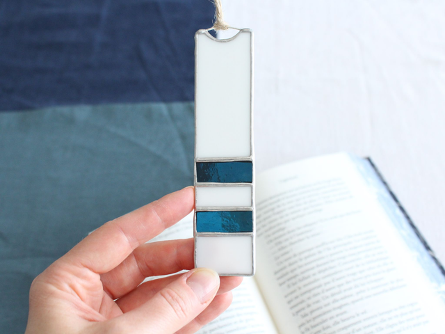 🔖 Marque-page Marinière en vitrail