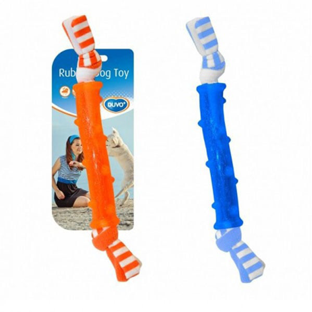 Duvo+ TPR Toss tugger stick oranje/blauw