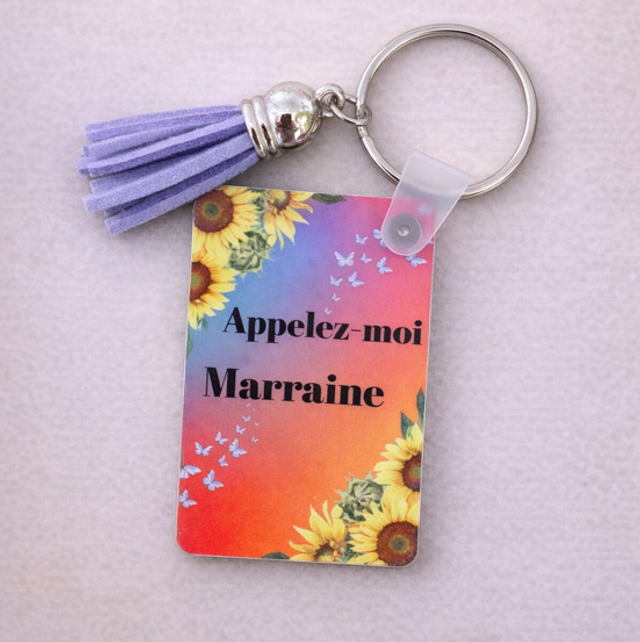 Porte clef - Marraine