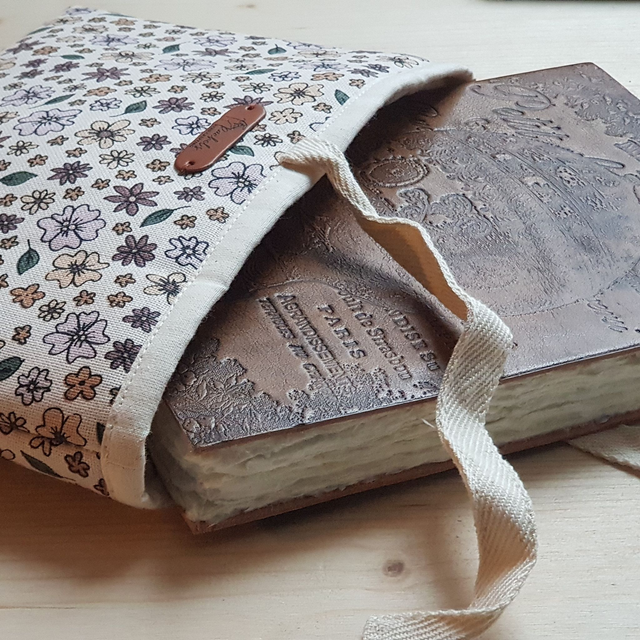 Pochette à livre - FLEURS D'AUTOMNE