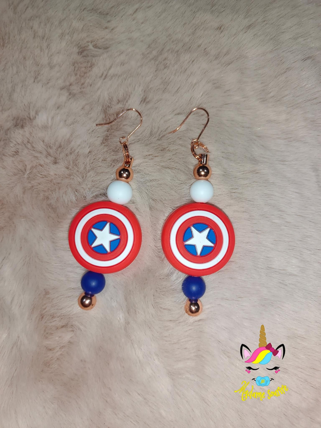 Boucles d'oreilles Captain