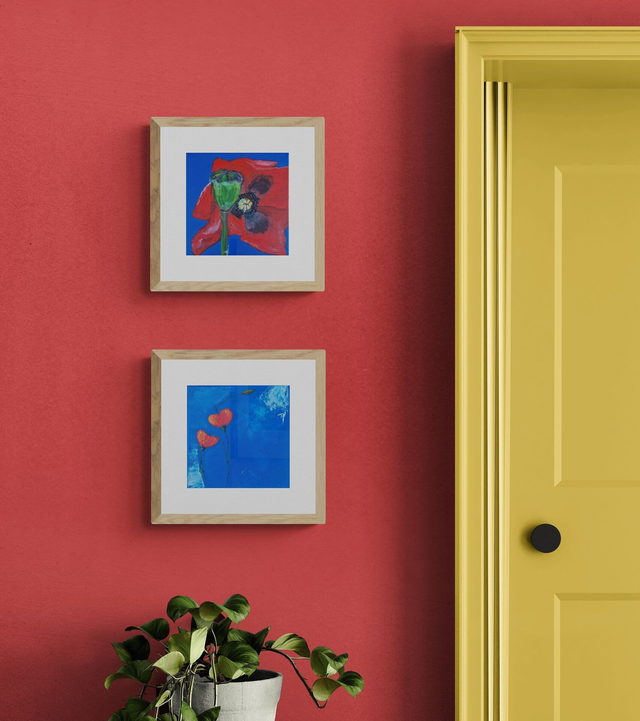 Acrylique sur toile | COQUELICOTS