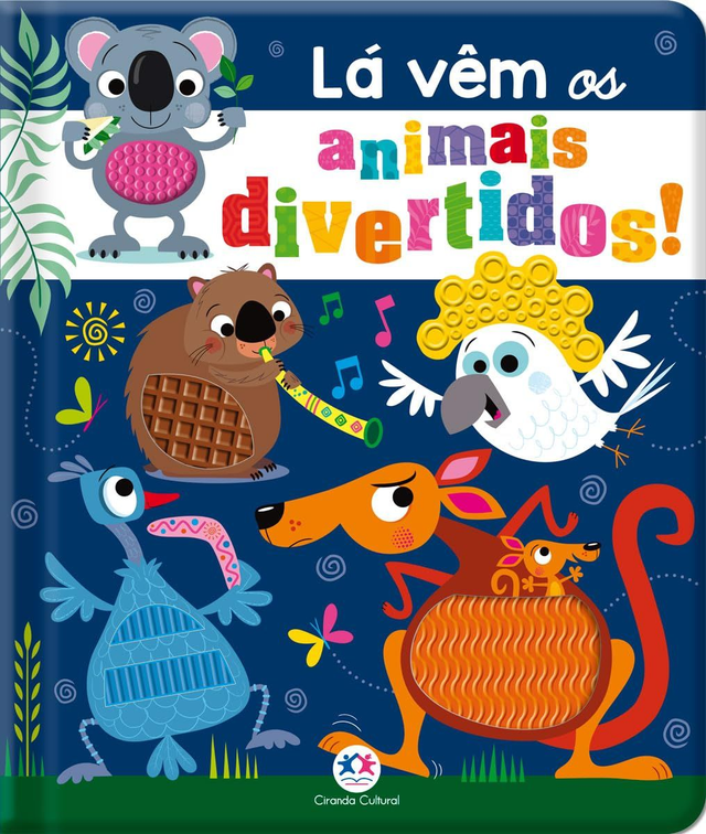 Lá vem os animais divertidos!
