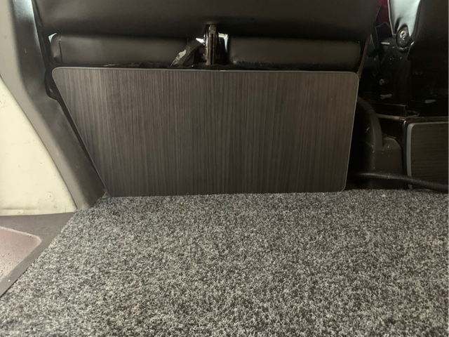Gloss Black Double Seat Base Cover 