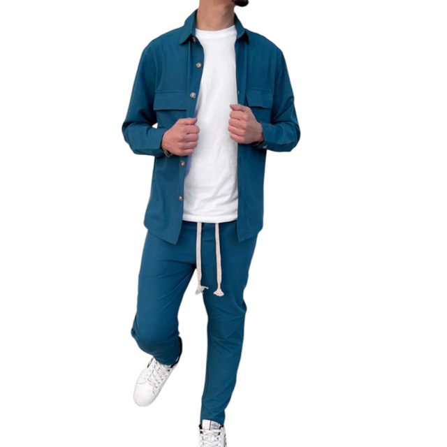 Completo set Coordinatoo uomo Lake blu 