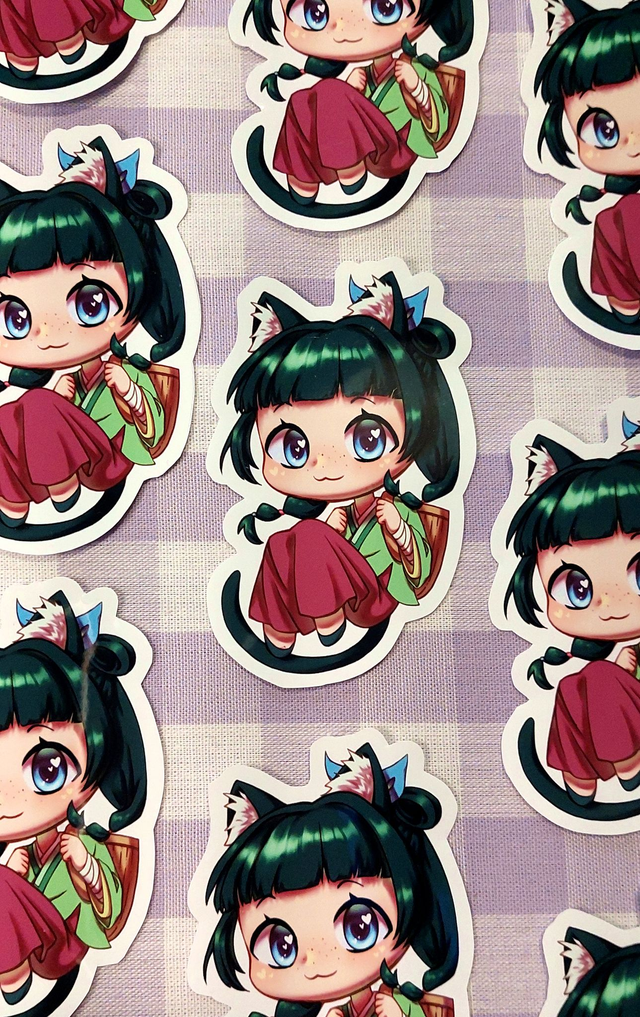 Stickers Maomao Les Carnets de l'Apothicaire