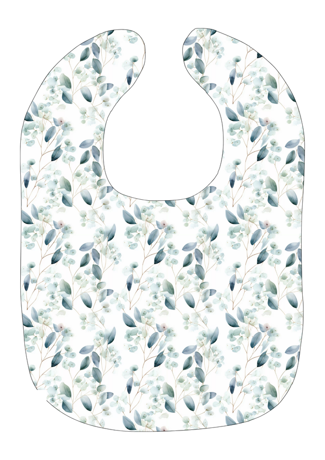 Panneau bavoir eucalyptus