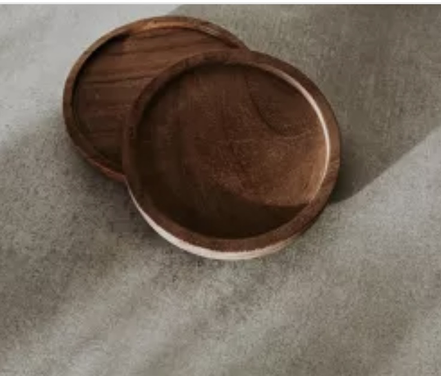 Sous flacon en acacias 