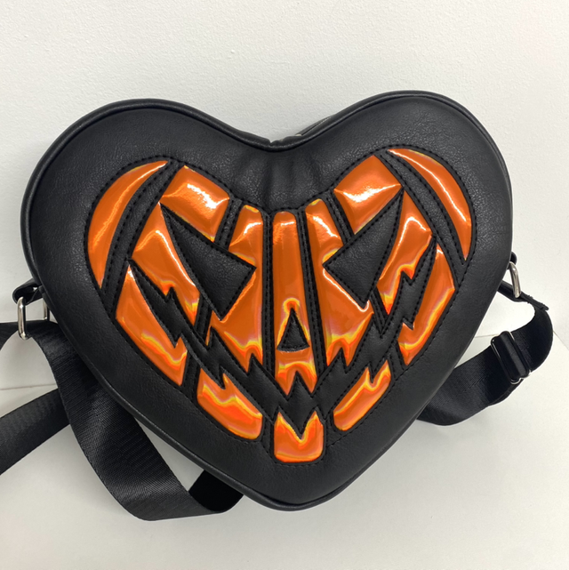 Pumpkin Heart Crossbody Bag 