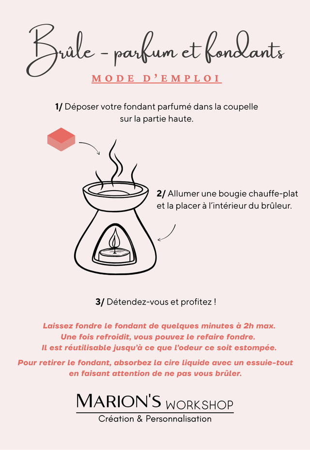 Brûleur Fondants Parfumés "Namasté"