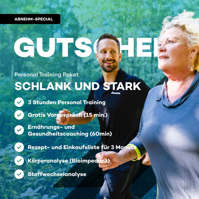 Paket zum Abnehmen "Schlank und Stark"