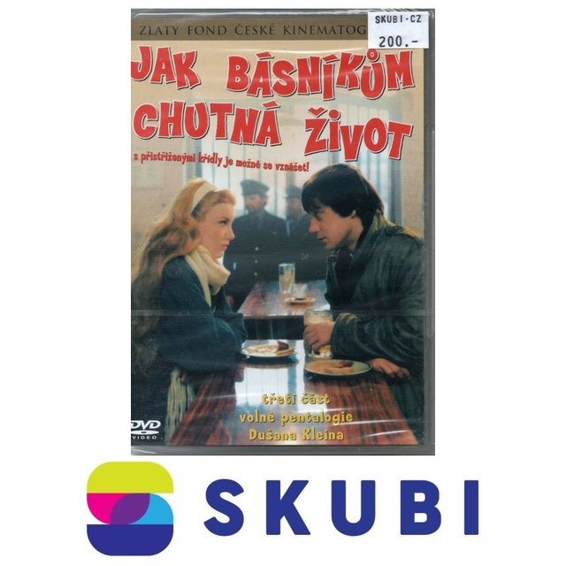 DVD Jak básníkům chutná život - I s přistriženými křídly je možné se vznášet! - česky