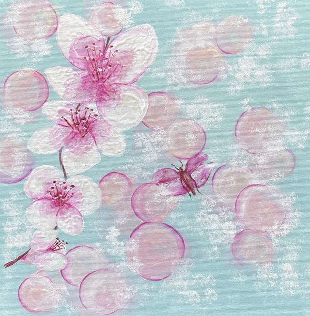 Toile reproduction Bulles de savon 