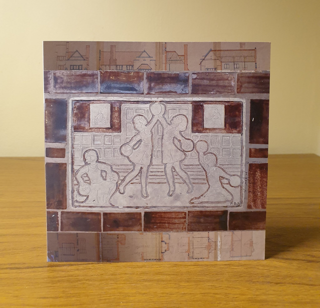 Intaglio Tile - Dancing