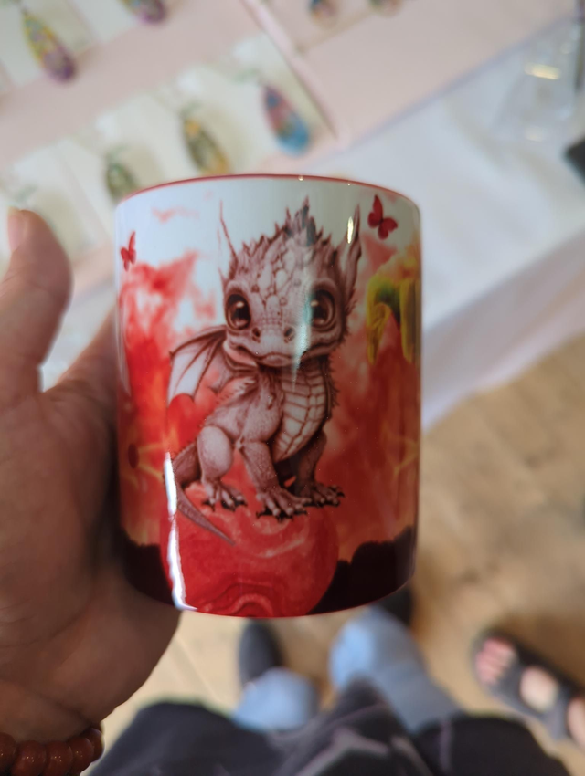 M049 mug dragon écailles