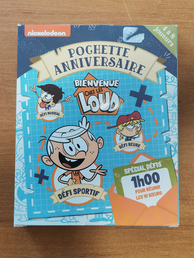 Jeu spécial pour anniversaire " bienvenue chez les loud"