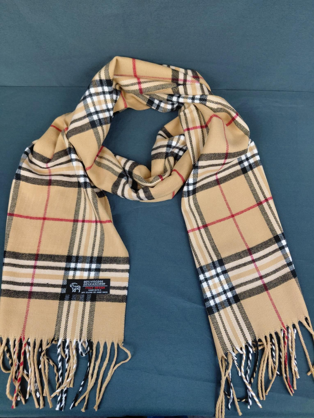 Magnifique écharpe Couleur camel 