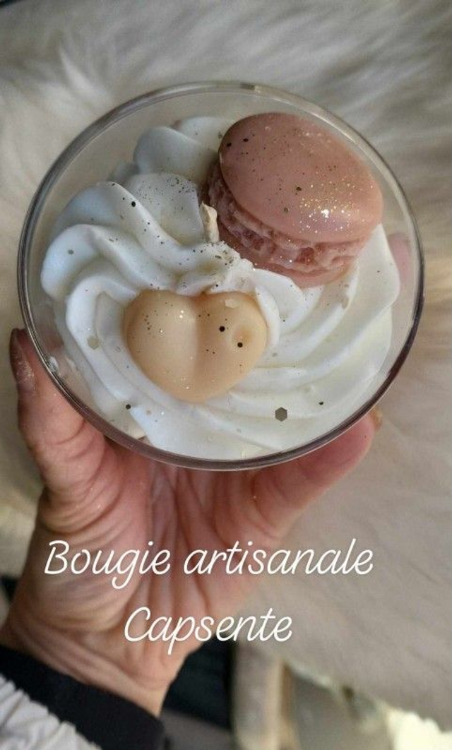 Bougie message Amour