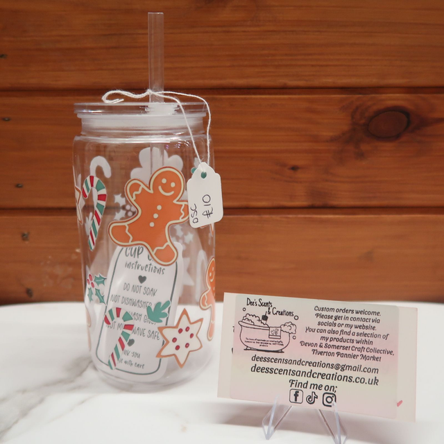 Christmas Glass/Plastic Tumbler