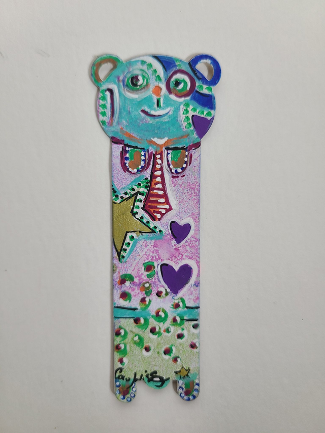 Marque-page enfant - petit ours