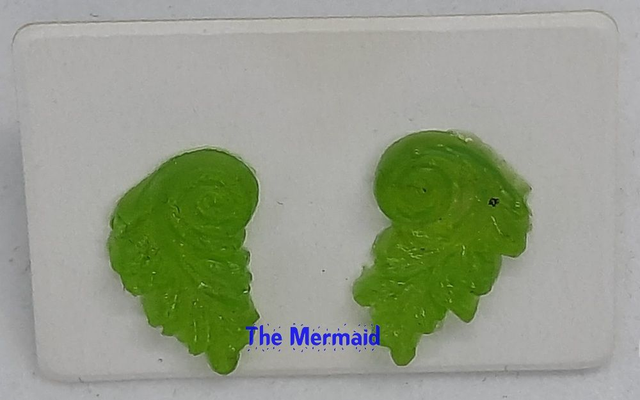 resin oorbellen blaadjes (verschillende versies verkrijgbaar)