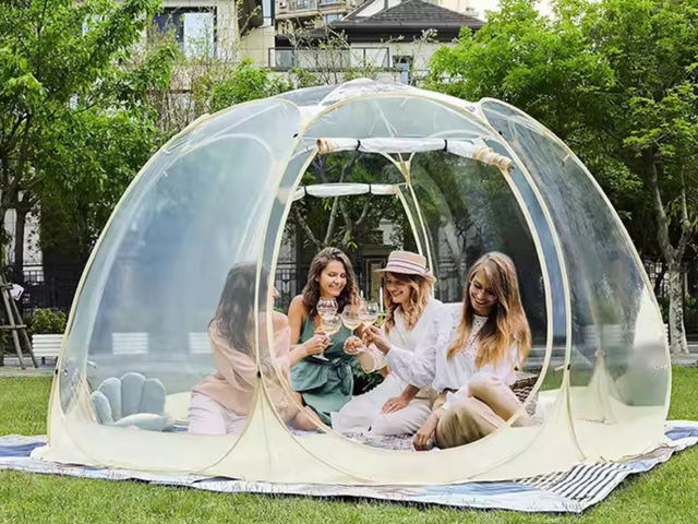 LuxBux Hexagon Bubble Tent - LARGE