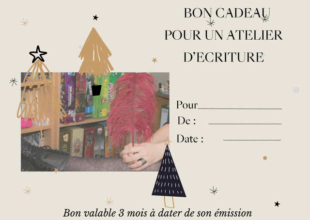 Une séance d'atelier d'écriture en ligne à offrir à son amoureux.se