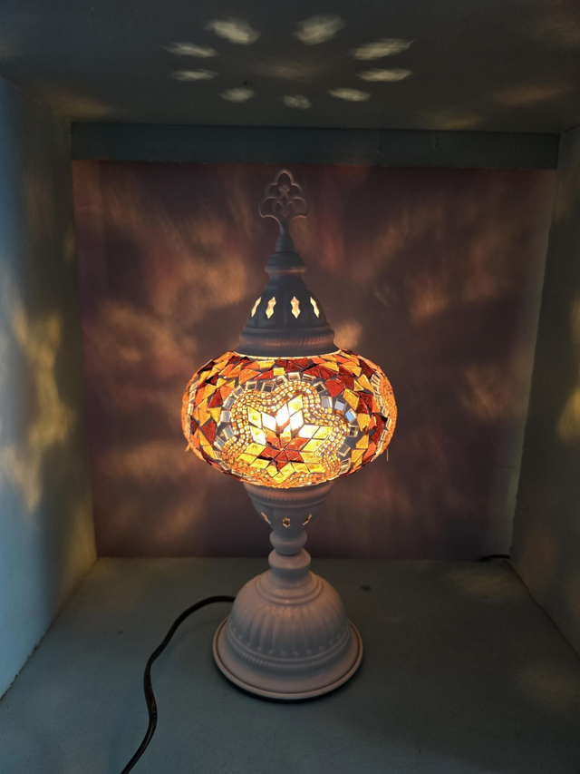 Large Mosaic Table Lamp