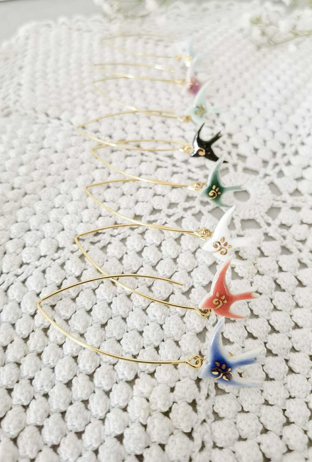 "Andorinhas" Brincos Compridos / Long Earings