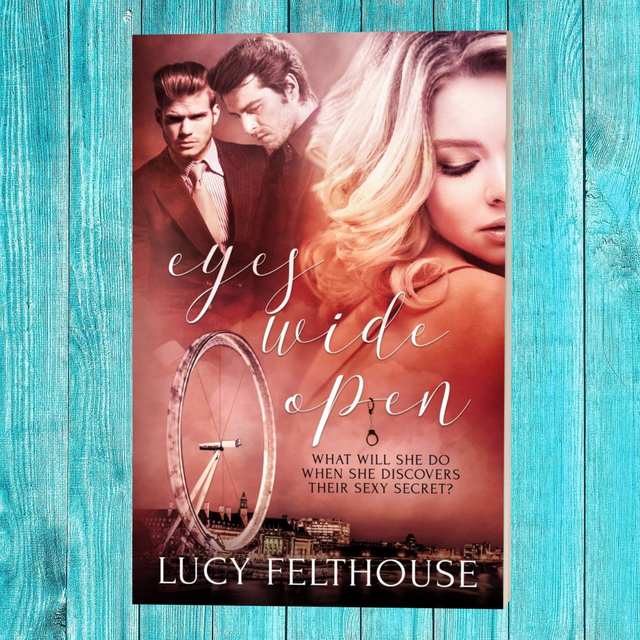 Eyes Wide Open: A BDSM Ménage (MMF) Romance Novel
