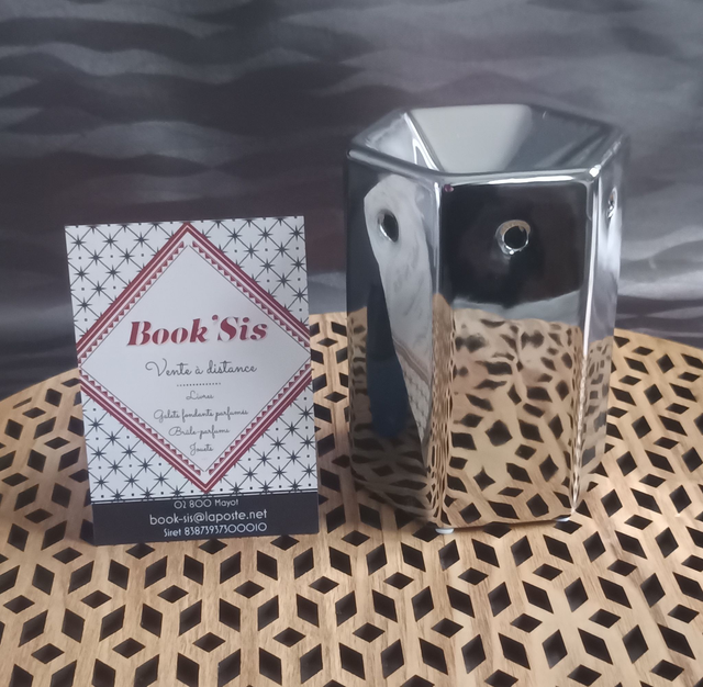 Brûleur " Hexagone argenté "