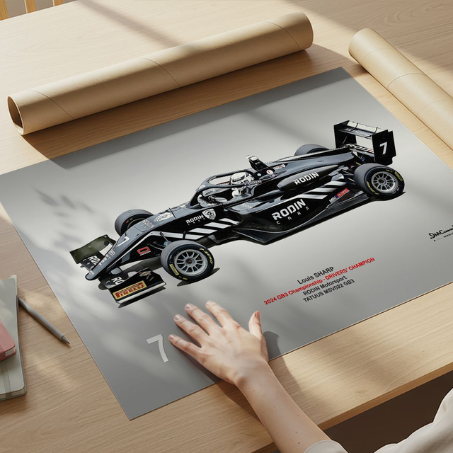 C240907 Tatuus MSV022 BritishGB3 24 RODIN #7 Sharpe