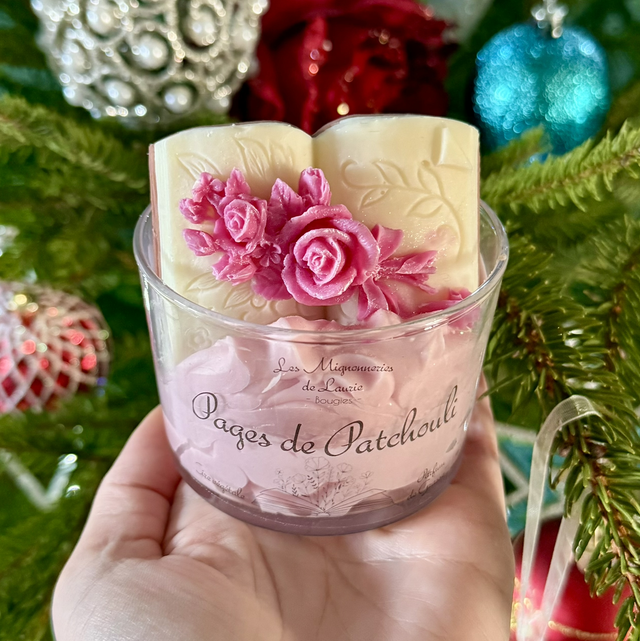 Bougie Pages de Patchouli 