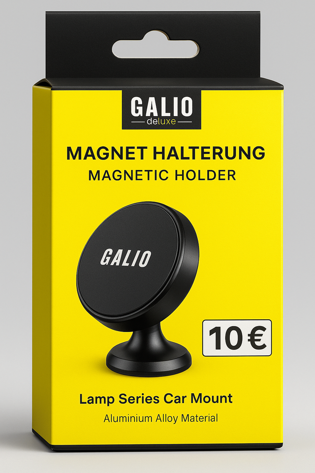 GALIO deluxe Magnet Halterung – Lamp Series Car Mount