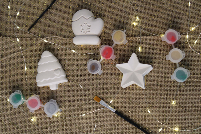 Kit à peindre noël