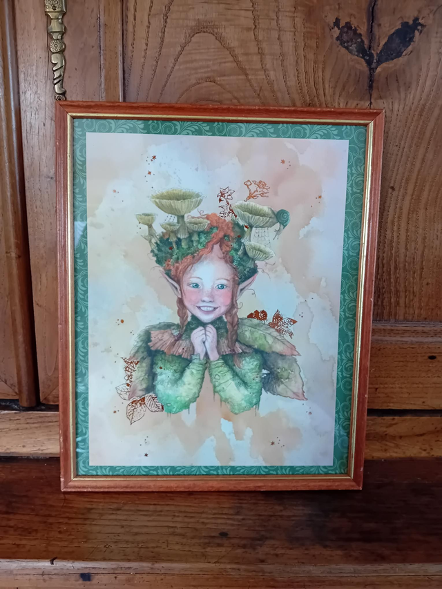 Grand cadre - "Fée de la Forêt"