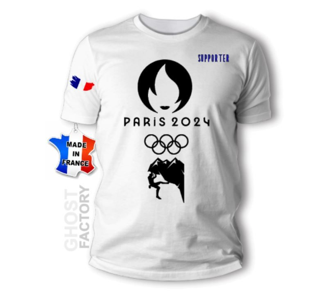 T-shirt JO PARIS 2024 Escalade