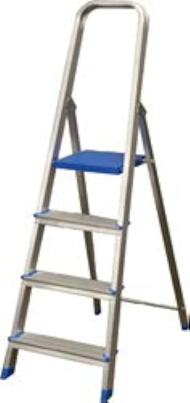 Escalera aluminio 4 peldaños