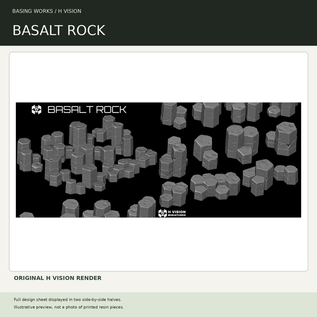 H Vision - Basalt Rock