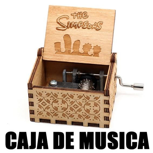 CAJA DE MUSICA MANUAL LOS SIMPSON