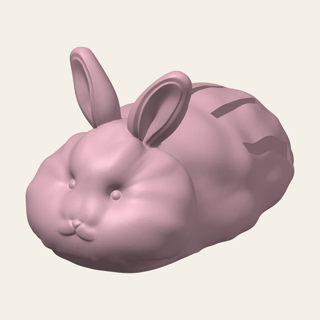 Bunny Slipper Game Card Holder