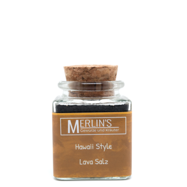 Hawaii Lava Salz grob 40g