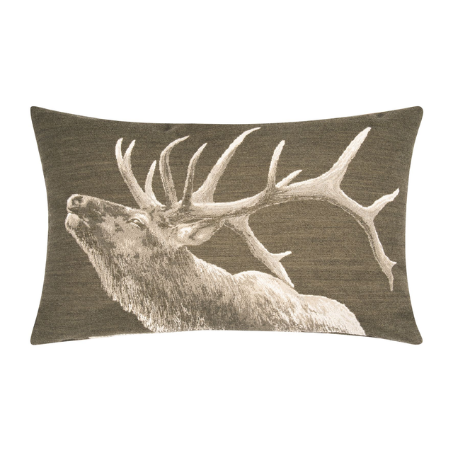 URBAN Kissenhülle mit Hirsch olive