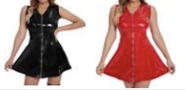 robe sans mange sissy