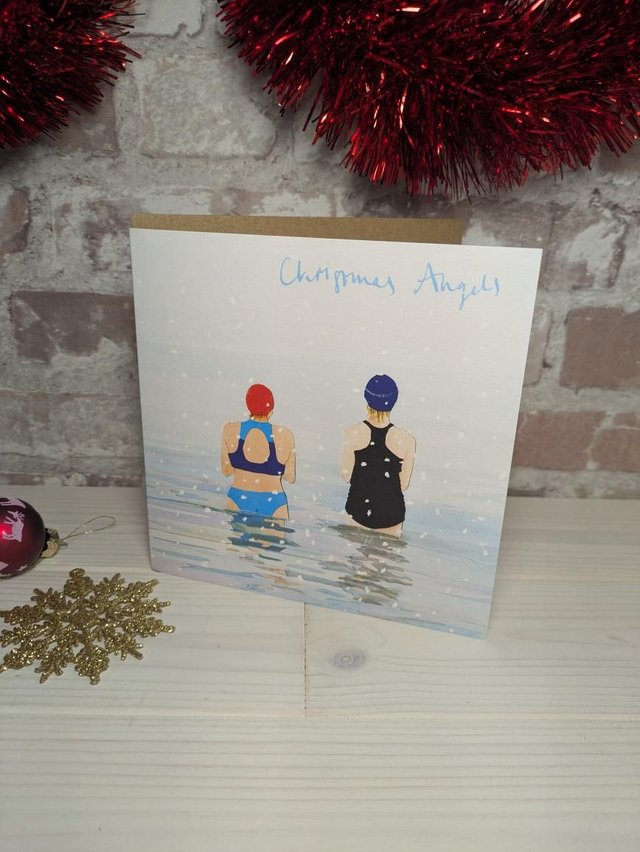 Christmas Cards - Wild Swimmers by Windsock Press