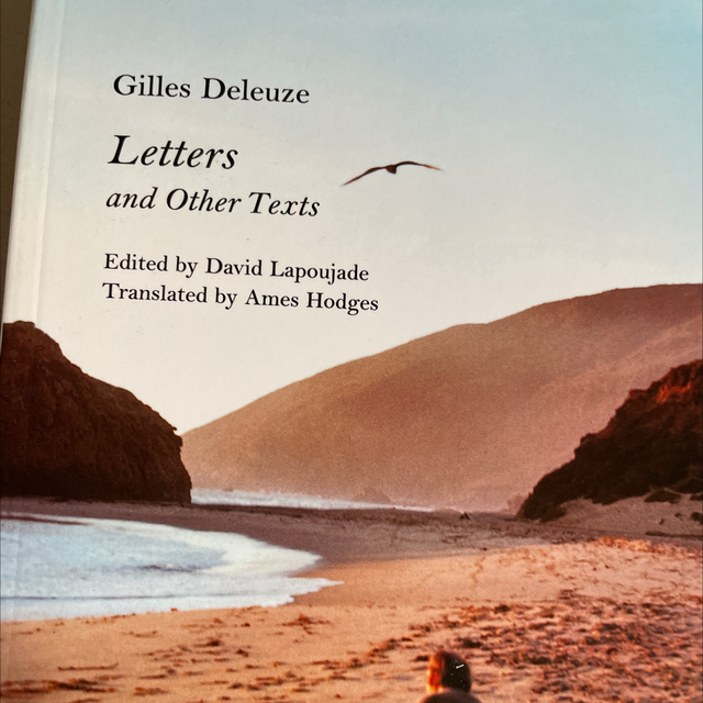Letters And Other Texts – Gilles Deleuze