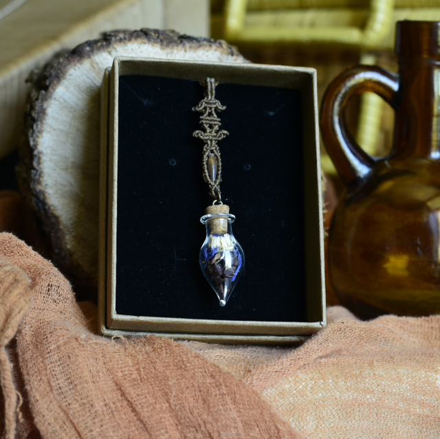 talisman totem bleuet, cacao & fleur de camomille