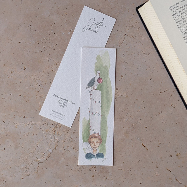 Marque-page - Noël - La Coiffe