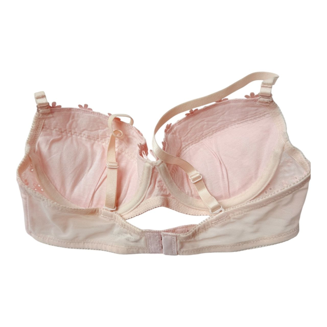 Pink pointelle Japanese Bra UK 32B