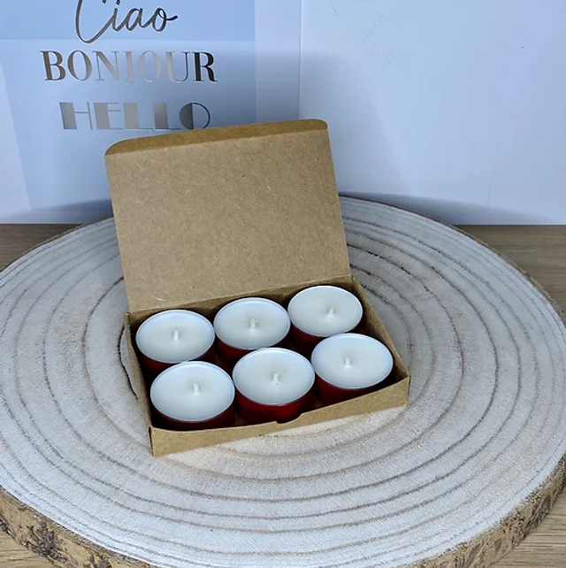 Coffret 6 bougies chauffe plat